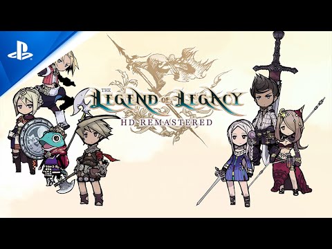 The Legend of Legacy HD Remastered - Gameplay Trailer | PS5 & PS4 Games