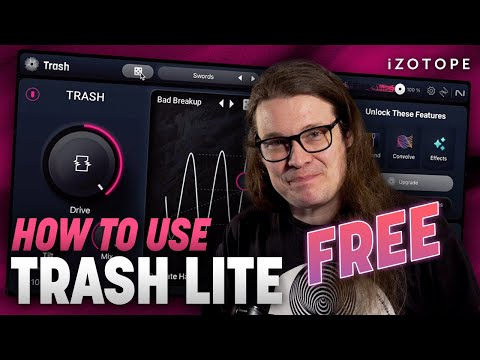 How to use Trash Lite, the FREE distortion plugin