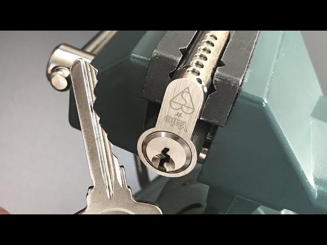 How to Open a Europa Door Lock With a Key