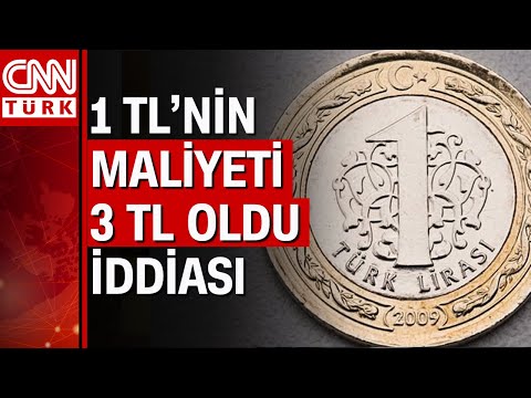 '1 TL'nin maliyeti 3 TL oldu' iddialarına Darphane'den yalanlama