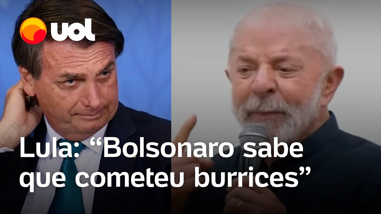 Lula diz que Bolsonaro sabe as ‘burrices’ que fez: ‘Não é inocente’