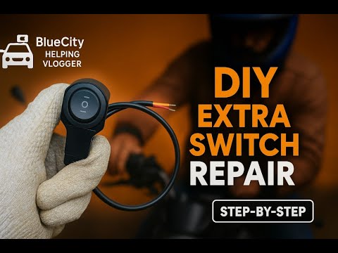DIY Extra Switch Repair — Ghar Pe FREE Step-by-Step Fix | Simple Tools | Pep/Age Bikes