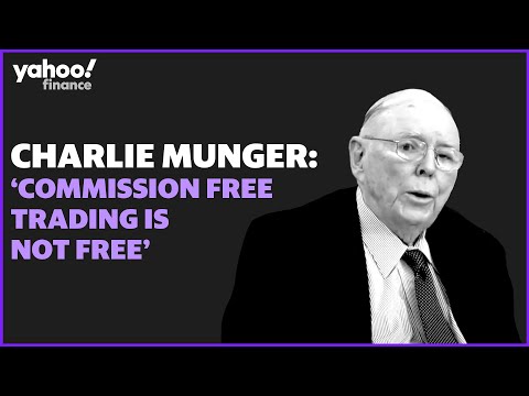 ‘Commission-free trading is not free': Charlie Munger