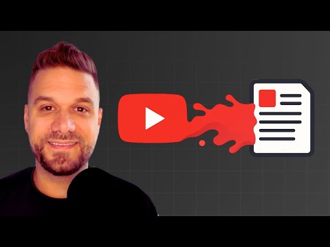 My New Project Turns YouTube Videos Into Blog Posts