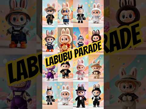 #Labubu Motion Parade—16 Styles, Endless Moves