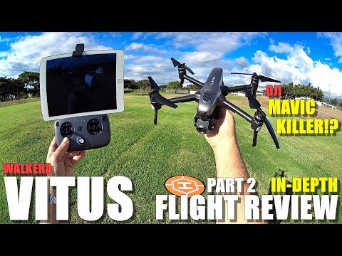 DJI MAVIC KILLER?! - WALKERA VITUS In-Depth Flight Test Review & BEE ATTACK! - UCVQWy-DTLpRqnuA17WZkjRQ