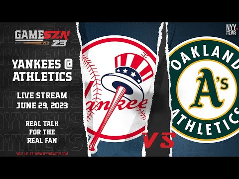 GameSZN Live: New York Yankees @ Oakland Athletics - Schmidt vs. Harris -