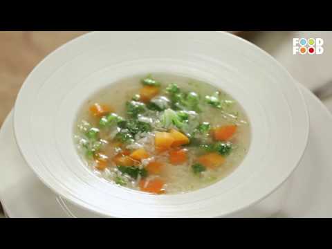 Vegetable soup | Cooksmart | Sanjeev Kapoor Khazana - UCmoX4QULJ9MB00xW4coMiOw