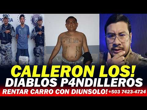 CALLERON LOS DI1BLOS DE P4NDILLAS ! SIGUEN LAS CAPTURAS EN #ELSALVADOR