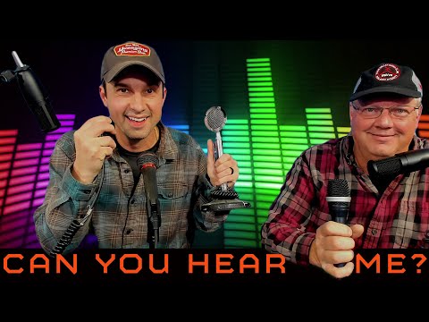 Exploring Microphones (condenser vs dynamic vs hand mic)