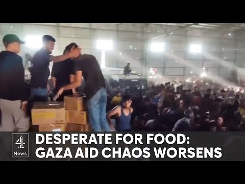 Trump says Gaza aid ‘very nasty situation’ as chaos worsens