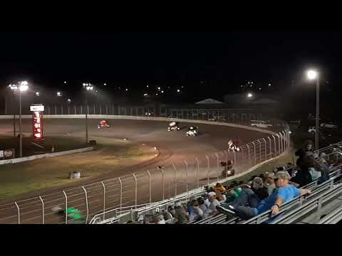 Denison IMCA Sprint Car &amp; Stock Car Features 6/23/23 - dirt track racing video image