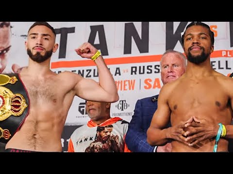 Rayo Valenzuela vs Gary Antuanne Russell WEIGH-IN & FINAL FACE OFF