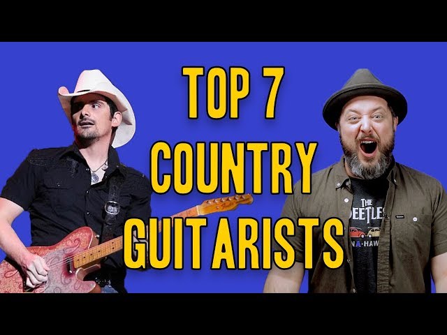 The Best Guitar Players in Country Music