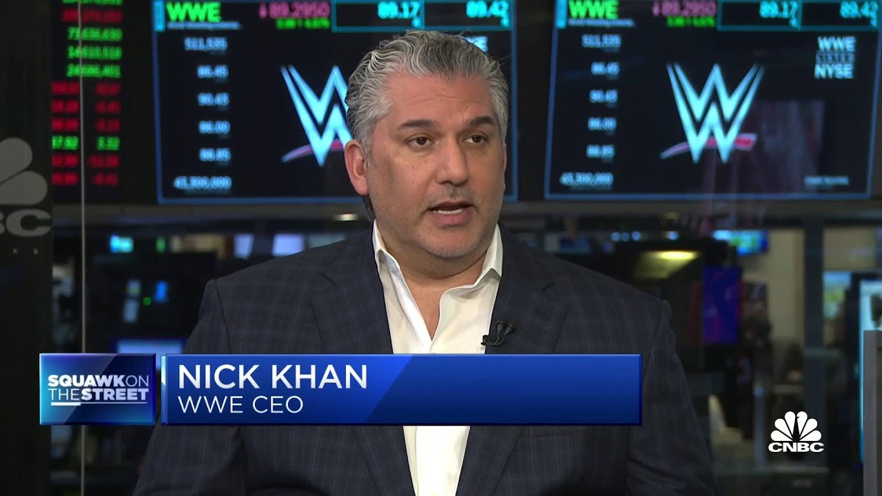 WWE CEO Nick Khan discusses ‘broad range of options’ for potential sale