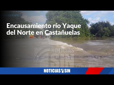 Anuncian encausamiento rio Yaque del Norte en Castañuelas