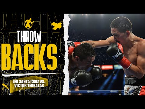 Throwbacks | Leo Santa Crus vs. Victor Terrazas! A Mexican war for the WBC Super Bantamweight title