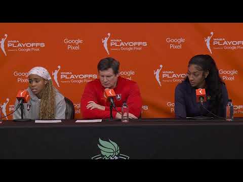 New York <strong>Liberty</strong> vs. Atlanta Dream Game 3 Semifinals Postgame Press Conference