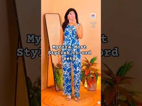 co-ord set from myntra | myntra summer cord set from finds | myntra haul | myntra fashion