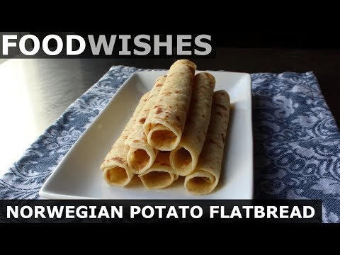 Norwegian Potato Flatbread (Lefse) - Food Wishes