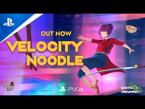 Velocity Noodle - Launch Trailer | PS4 Games