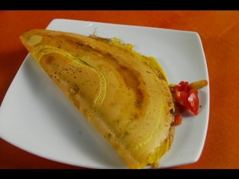 Besan Omlet (No Egg gramflour omlet) - UCmoX4QULJ9MB00xW4coMiOw