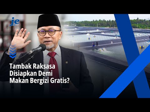Pemerintah Bangun Tambak Raksasa Demi Program MBG