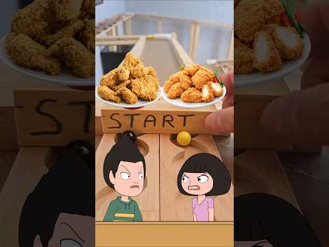 뼈 VS 순살 | 구슬 레이스
