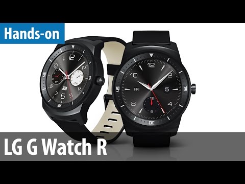 Runde Smartwatch - LG G Watch R im Mobiwatch-Hands-on | deutsch / german - UCtmCJsYolKUjDPcUdfM8Skg