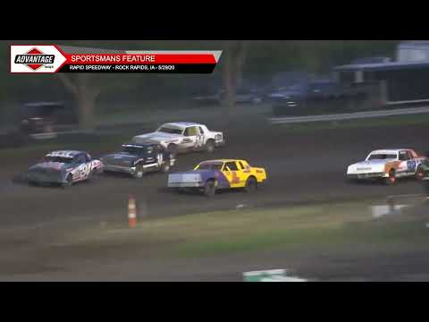 Sportsman | Rapid Speedway | 5-29-2020 - dirt track racing video image