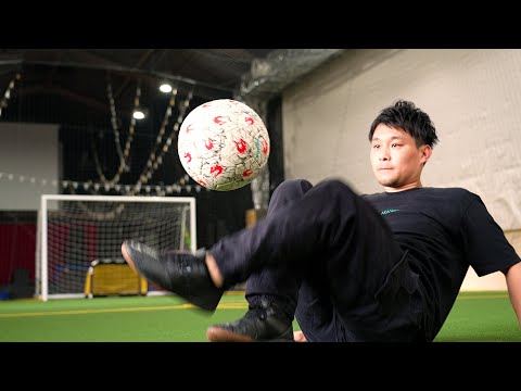 【キラスマ】サッカーボールを使った技！フリースタイルフットボール #213