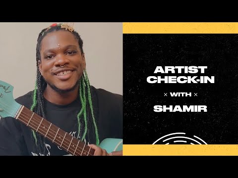 Shamir Performs "Pretty When I’m Sad" | Fender Artist Check-Ins | Fender