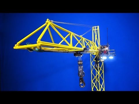 RC ADVENTURES - "KRANKiLLEN" - Tribute RC Tower Crane (PT 2 - Electronics Overview & Lift Test) - UCxcjVHL-2o3D6Q9esu05a1Q