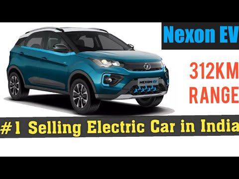 Best Selling Electric Car in India 2020 - Tata Nexon EV