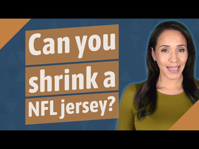 How to Shrink an NFL Jersey