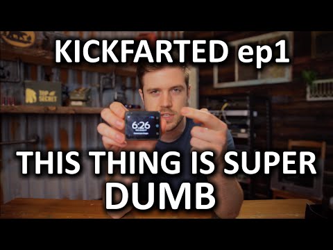 Wrist Mounted Smartphone - A BAD Idea - KICKFARTED ep1 - UCXuqSBlHAE6Xw-yeJA0Tunw