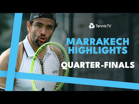 Berrettini vs Sonego; Navone & Carballes Baena Feature | Marrakech 2024 Quarter-Finals Highlights