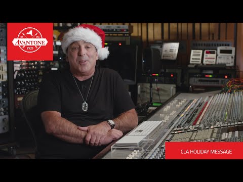 Avantone Pro // Chris Lord-Alge Holiday Message