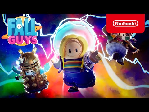 Fall Guys Doctor Who Gameplay Trailer - Nintendo Switch