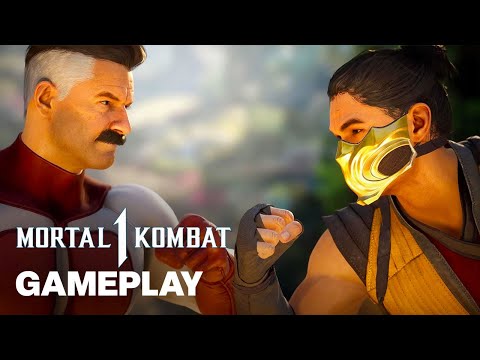 Mortal Kombat 1 Omni-Man vs Scorpion High Level Gameplay