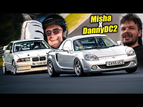 Wild @dannyDC2 Appears! BMW E36 x Toyota MR2! // Nürburgring