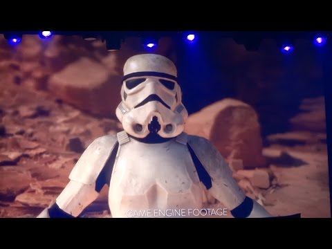 Star Wars Battlefront presentation with The Force Awakens at D23 Expo 2015 - UCYdNtGaJkrtn04tmsmRrWlw