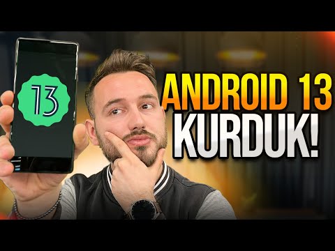 Android 13 kurduk ve inceledik! - Çok iyi özellikler var!
