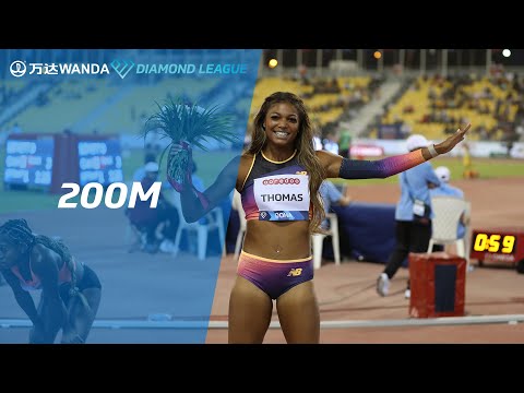 Gabrielle Thomas equals Allyson Felix's 200m meeting record in Doha - Wanda Diamond League 2022
