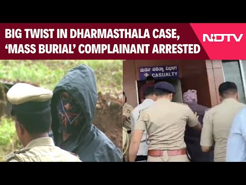 Dharmasthala Case News | Big Twist In Dharmasthala Case, 'Mass Burial' Complainant Arrested