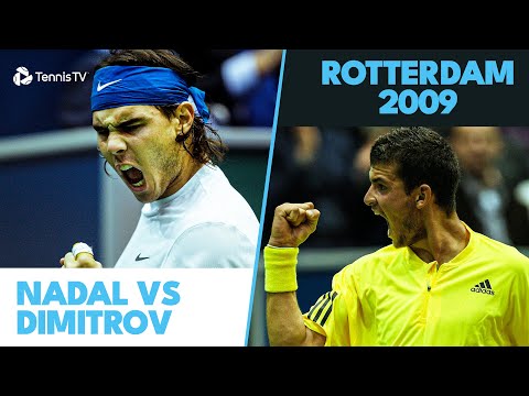 17 Year-Old Grigor Dimitrov vs Rafael Nadal: Rotterdam 2009 Highlights