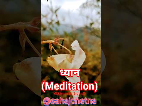 ध्यान (meditation) @sahajchetna #oshoquotes  #motivation #विज्ञान #motivational #awareness #dhyan