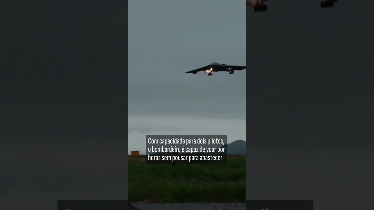 Jato invisível que sobrevoou Putin já foi usado pelos EUA para bombardear Irã vídeo