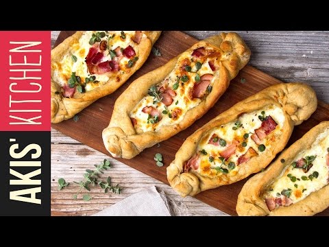 Pizza Boat-Peinirli | Akis Kitchen - UCcbNHNmULeU1OoNylpPIRQQ