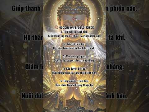 Quý Vị hãy cùng trì tụng Chú Đại Bi 🙏🏽 #phatgiao #loiphatday #niemphattungkinh